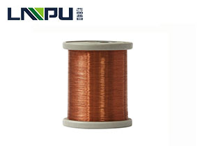 Polyester or polyesterimide enamelled round copper wire overcoated with polyamide, class 180